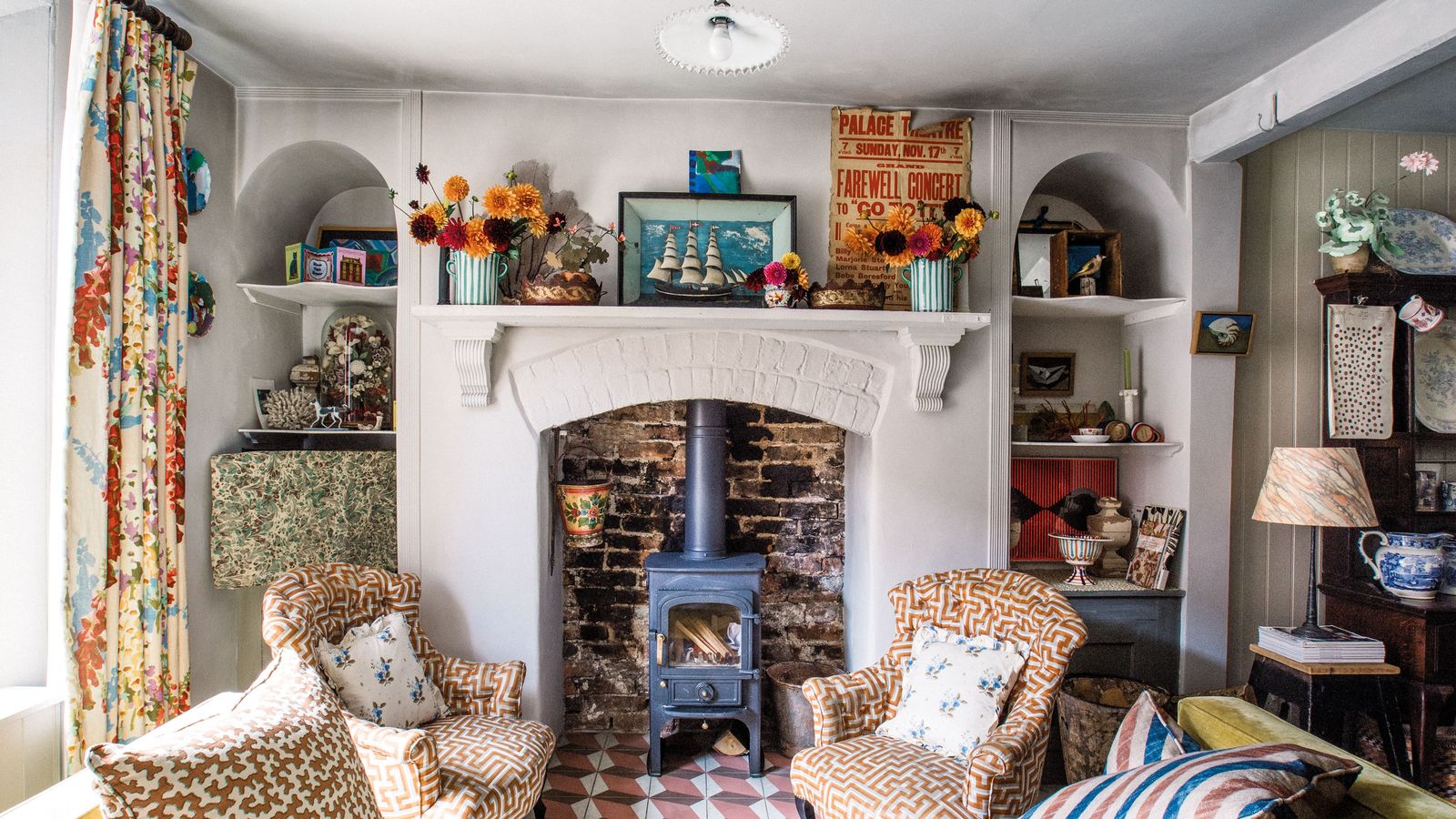 A decorator's enchanting Regency cottage in the pretty Shropshire town of Ludlow